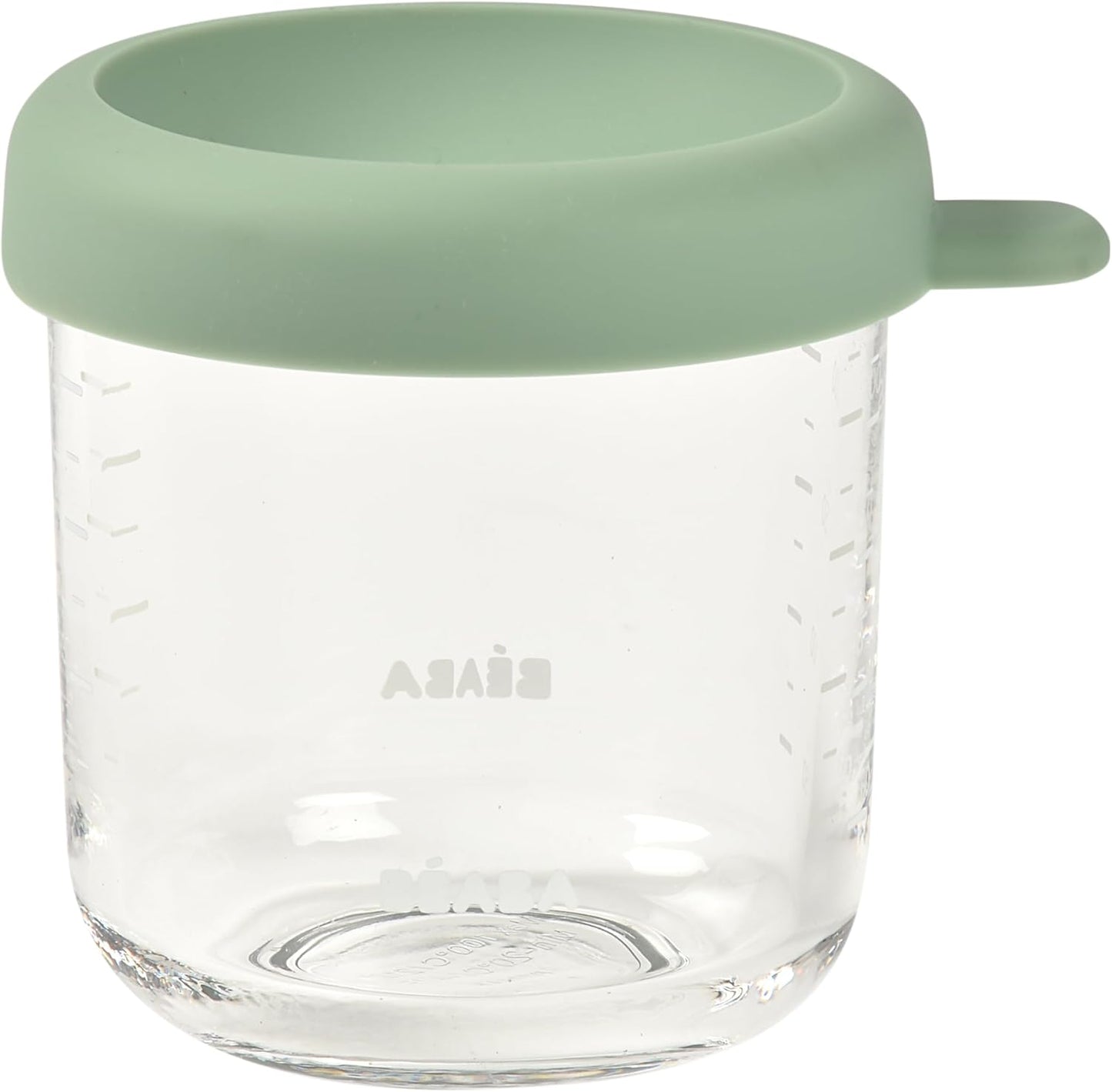 Beaba Glass Baby Food Jars - Safe, Airtight, Sage!