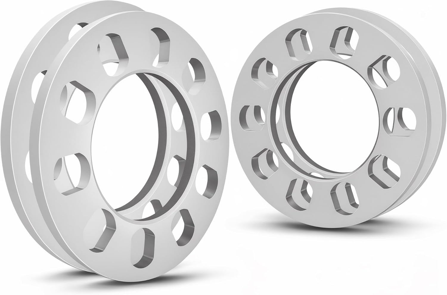 4PCS Universal Wheel Spacers 1/2 Inch for 5 Lug Vehicles