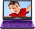 Portable DVD Player 14.1ft Swivel Screen - Long Battery for Travel