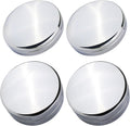 TQPONLY Dually Wheel Center Caps Chrome Compatible with 2003-2017