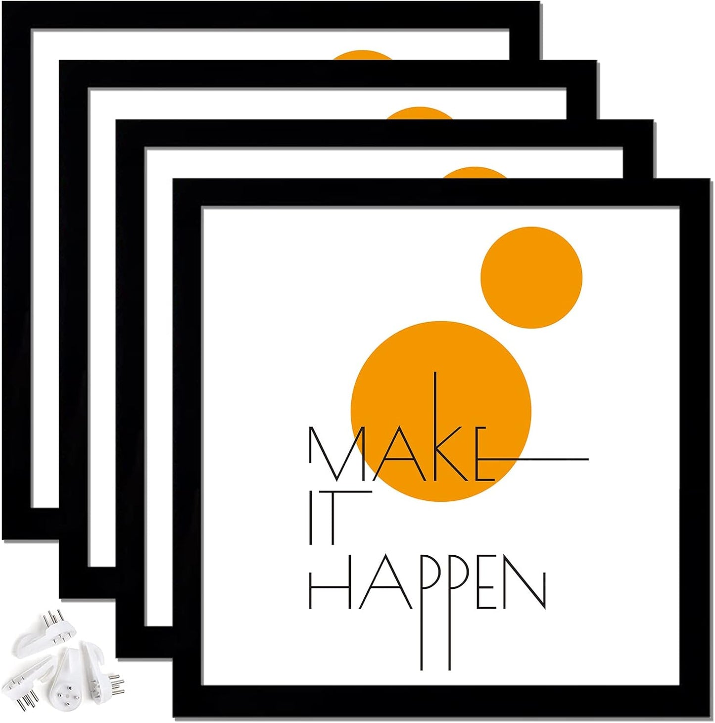 16x16 Picture Frame Set of 4 for Stunning Wall Displays