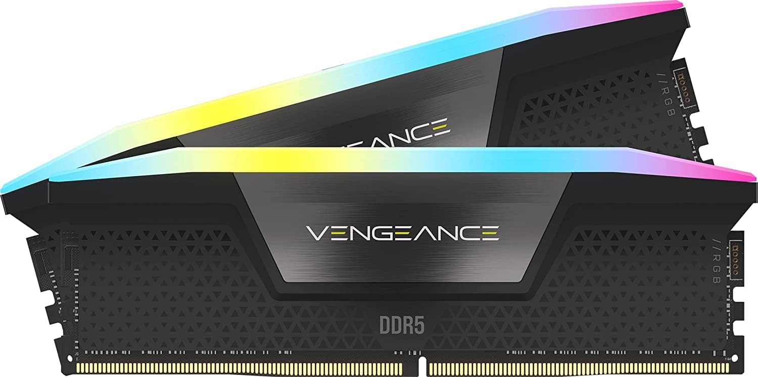 CORSAIR VENGEANCE RGB DDR5 RAM 32GB 6400MHz CL32 for Gaming