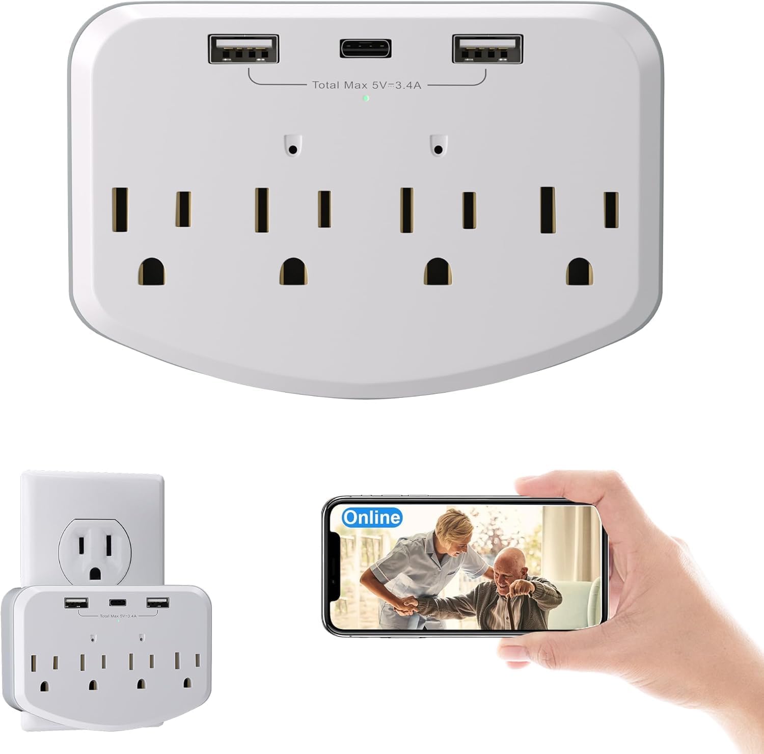 1080P WiFi Spy Camera for Home Security