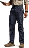 CQR Men's Utility Flex Cargo Pants - Lightweight, Stretch Tactical Fit