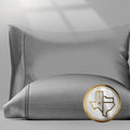 Egyptian Cotton Pillow Cases King Size Set of 2 - Luxury Sateen