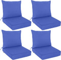 EAGLE PEAK Outdoor Deep Seat Cushion Set for Comfort and Style