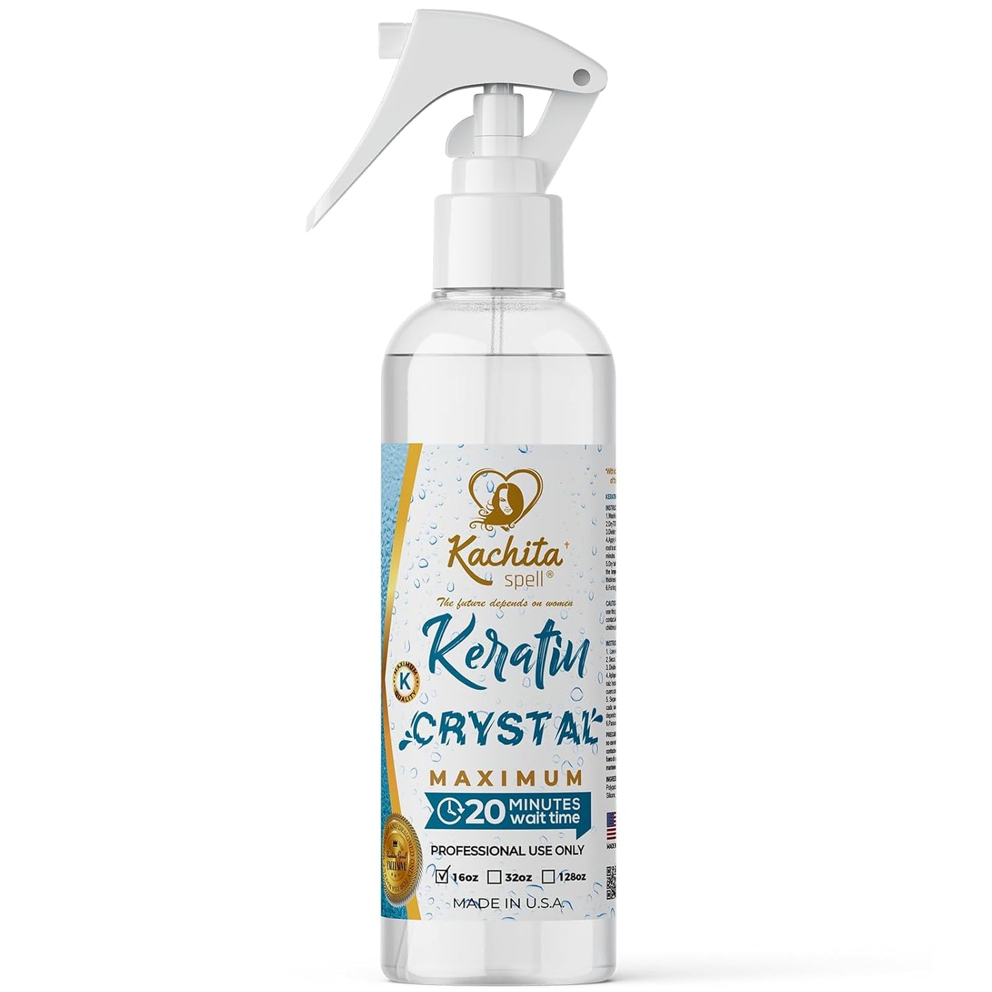Keratin Crystal Maximum Kachita Spell Hair Treatment for Smoothness