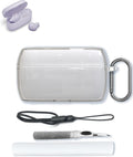 Case for Jabra Elite 4 True Wireless Earbuds - Clear TPU Protective