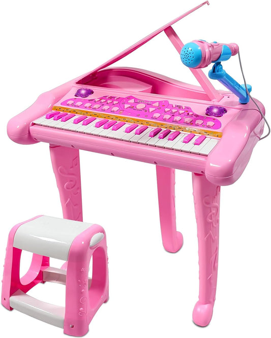 Dollox 37-Key Keyboard Piano for Kids - Musical Fun for All