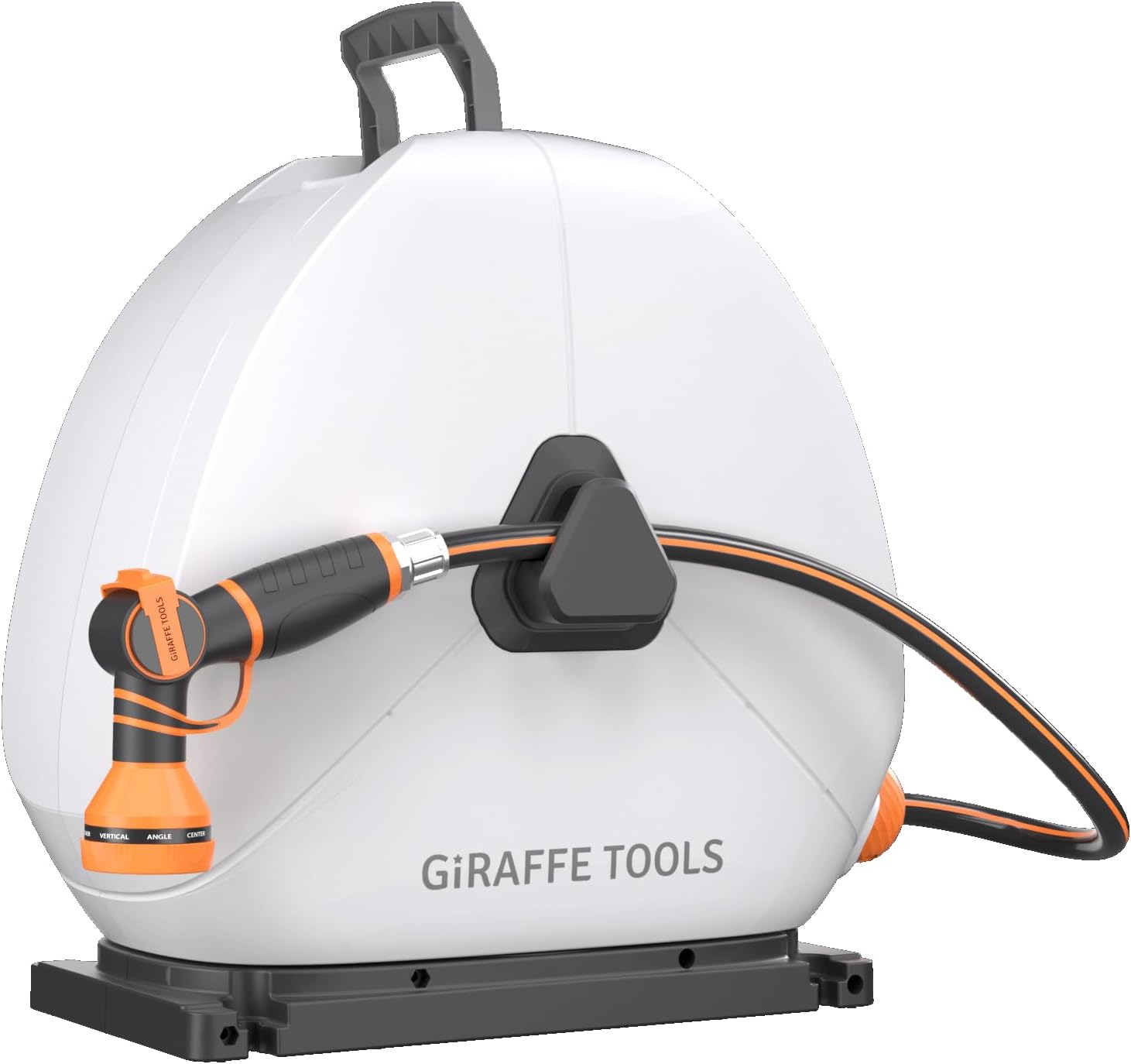 Giraffe Tools 130FT Heavy Duty Ground Retractable Hose Reel