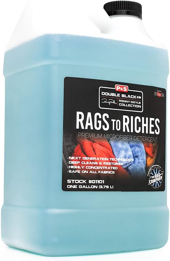 Rags to Riches Premium Microfiber Detergent for Deep Cleaning