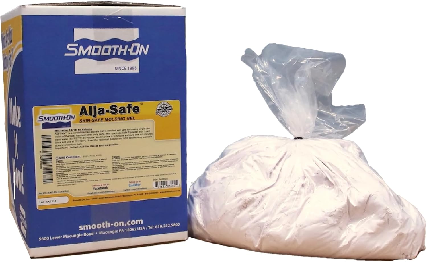 Smooth-On Alja-Safe Lifecasting Alginate Molding Powder Review