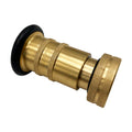 SAFBY Fire Hose Nozzle Brass Spray Jet for Firefighters and Gardens