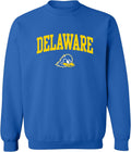 NCAA Arch Logo Team Color Crewneck - Comfortable Licensed Sweatshirt