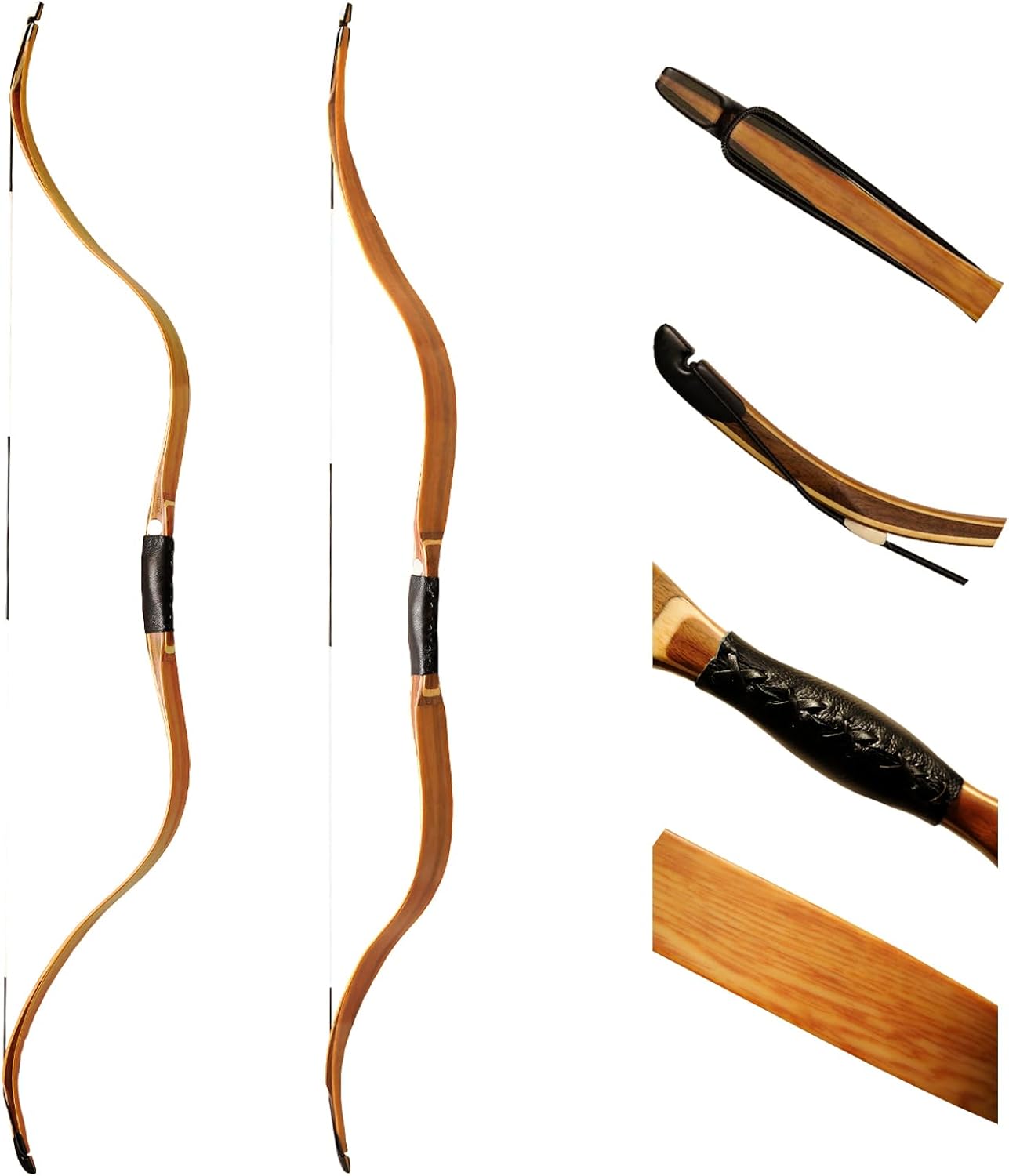 AF Archery Tatar Recurve Bow - 54in Traditional Horse Bow
