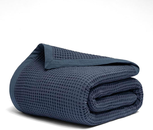 Organic Cotton Throw Blanket for Cozy Comfort and Style