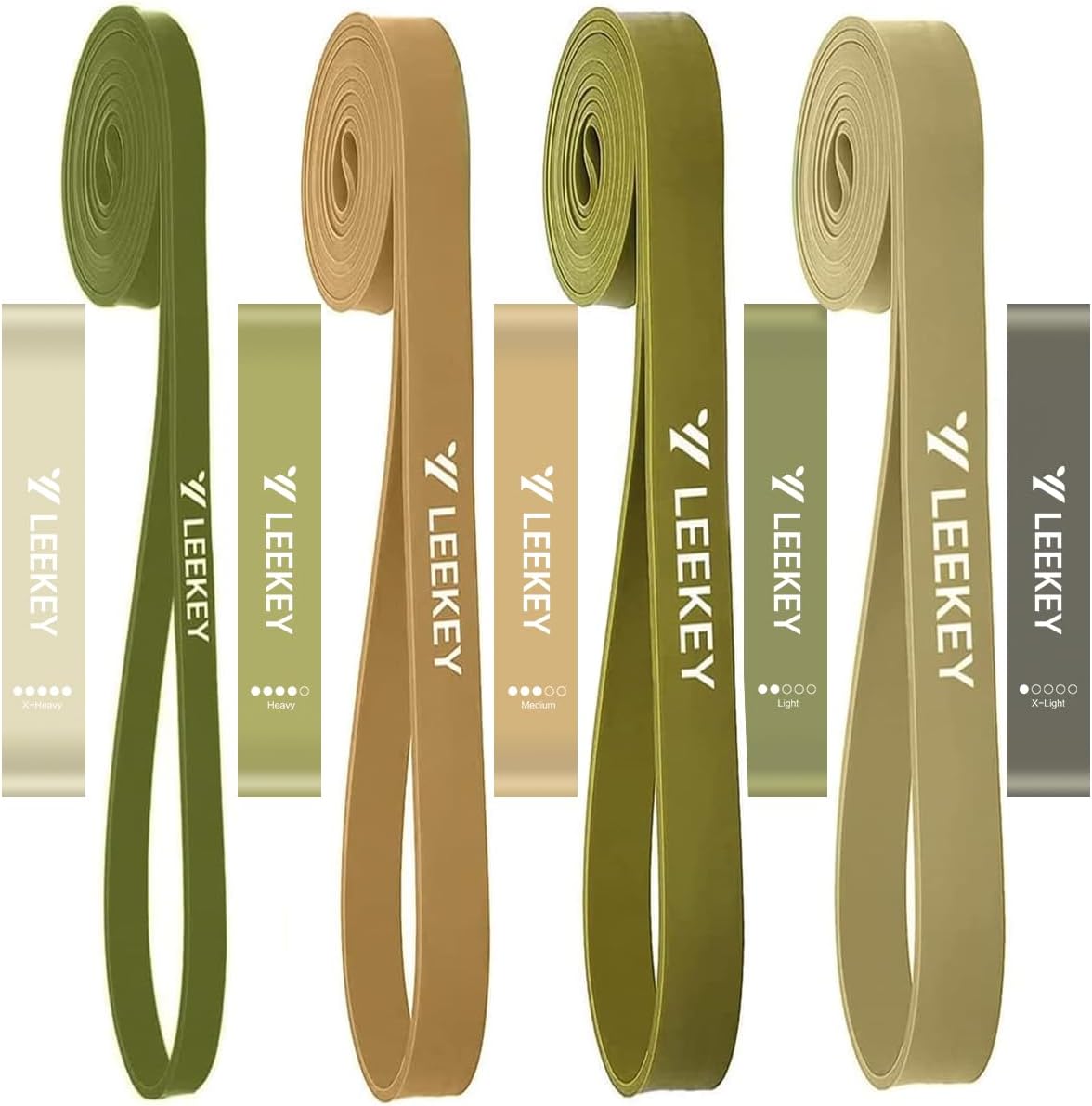 LEEKY Resistance Bands for Effective Home Workouts and Training