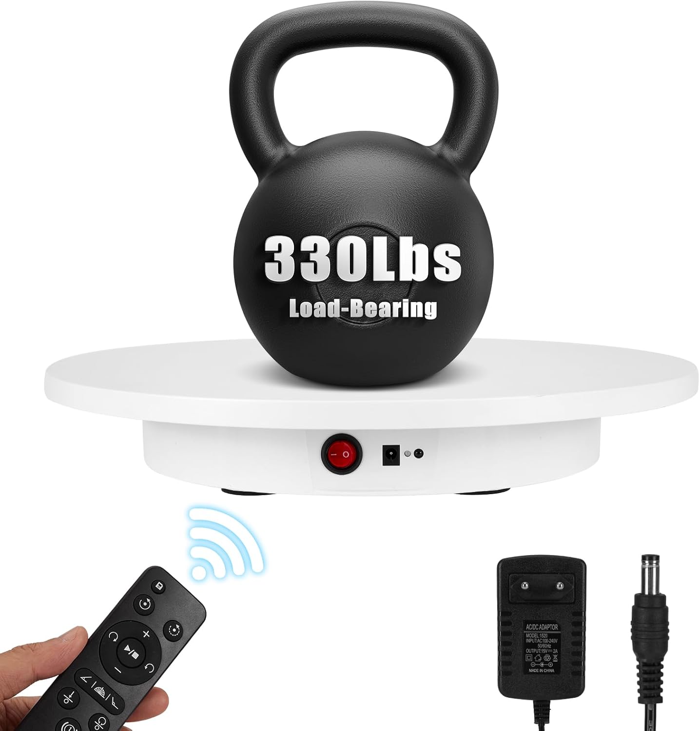 Motorized Rotating Display Stand for 360 Degree Product Viewing
