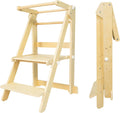 Foldable Toddler Learning Standing Tower - Adjustable Safe Helper