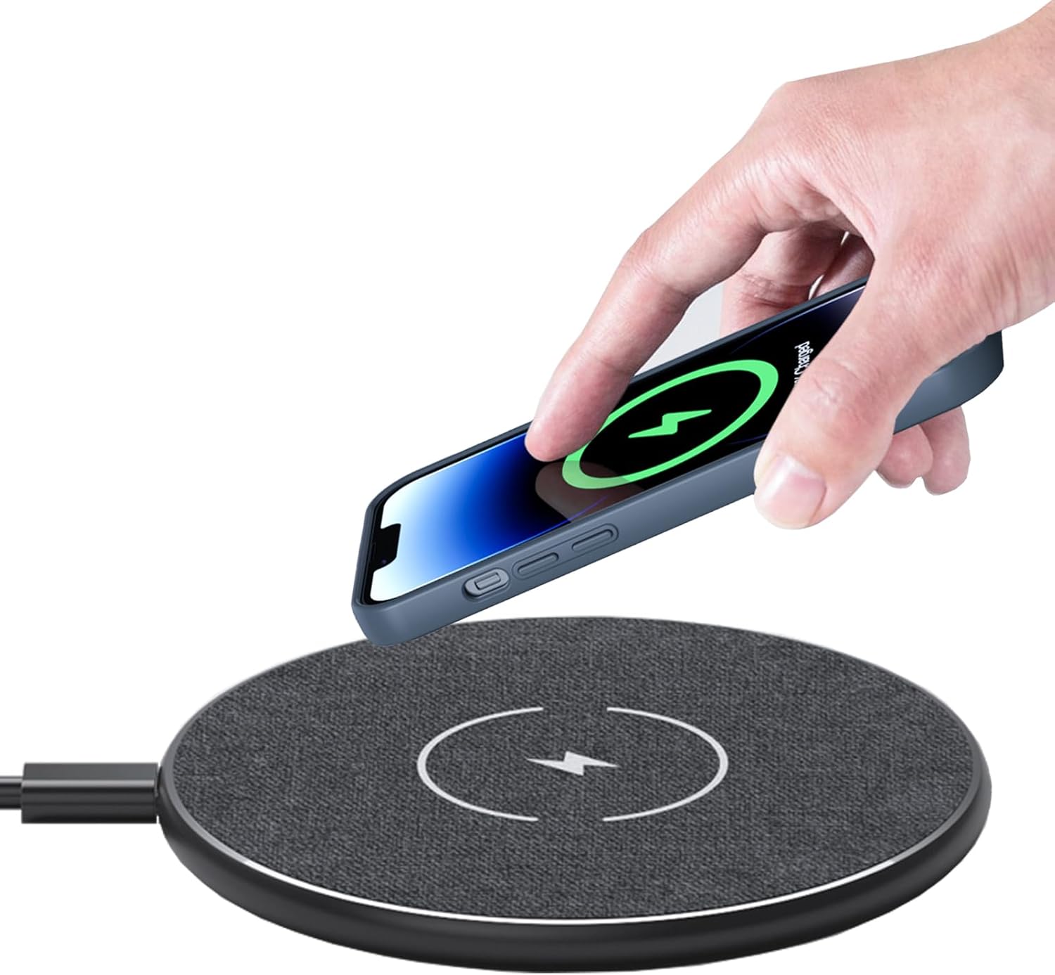 30W Fast Wireless Charger for iPhone & Samsung