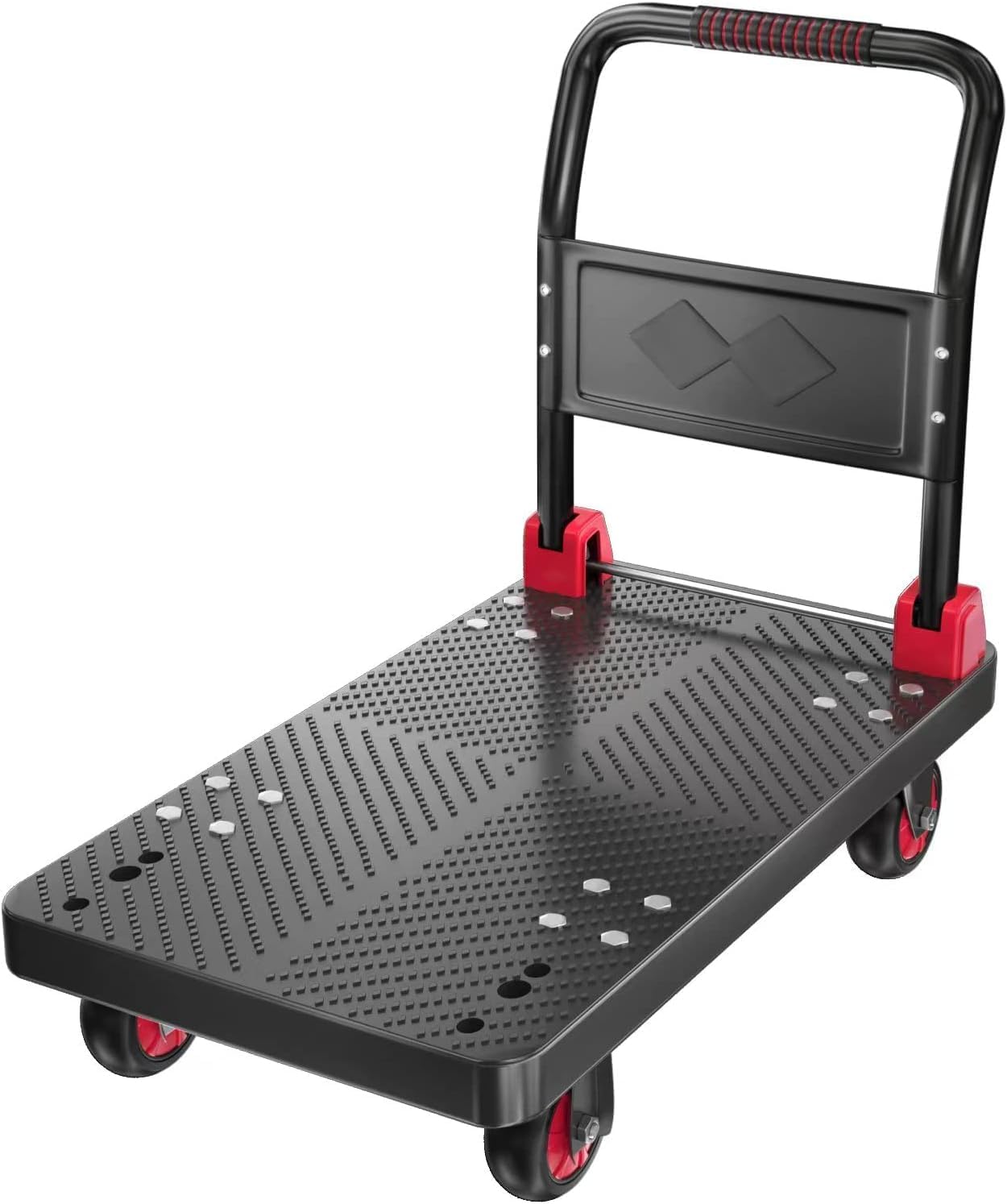 Platform Truck Push Cart Dolly with 1000LB Capacity for Easy Use