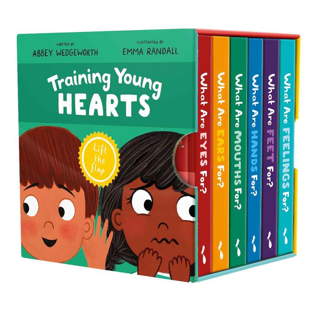 Training Young Hearts Board Books Boxed Set for Little Ones