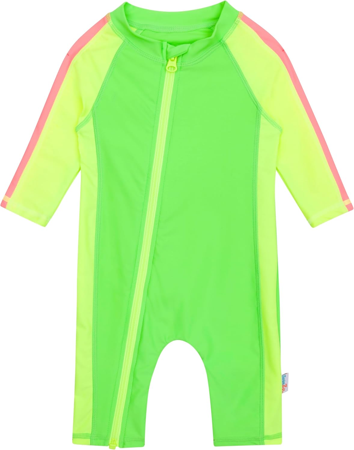 SwimZip Boys' Long-Sleeve UPF 50+ Swimsuit for Sun Protection