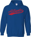 Hometown Baseball Script Pitcher Hoodie - Hometown Pride Apparel