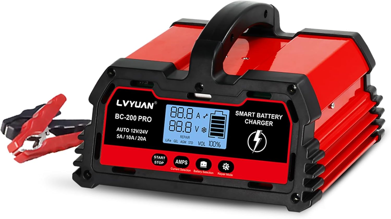 LVYUAN Smart Car Battery Charger