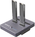 AOKO M.2 NVMe SSD Cloner Dual-Bay Duplicator - Fast Offline Clone