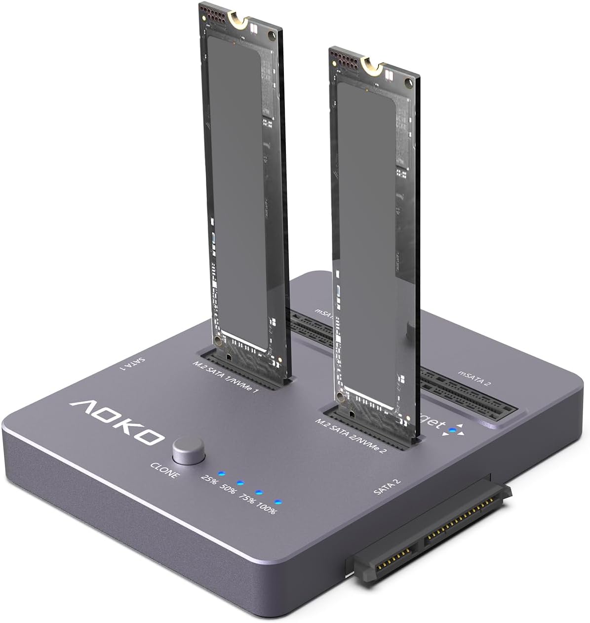 AOKO M.2 NVMe SSD Cloner: Fast, Reliable Data Duplication Tool