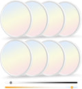 12 in Dimmable LED Flush Mount Ceiling Light 28W 3200LM - Slim 5CCT