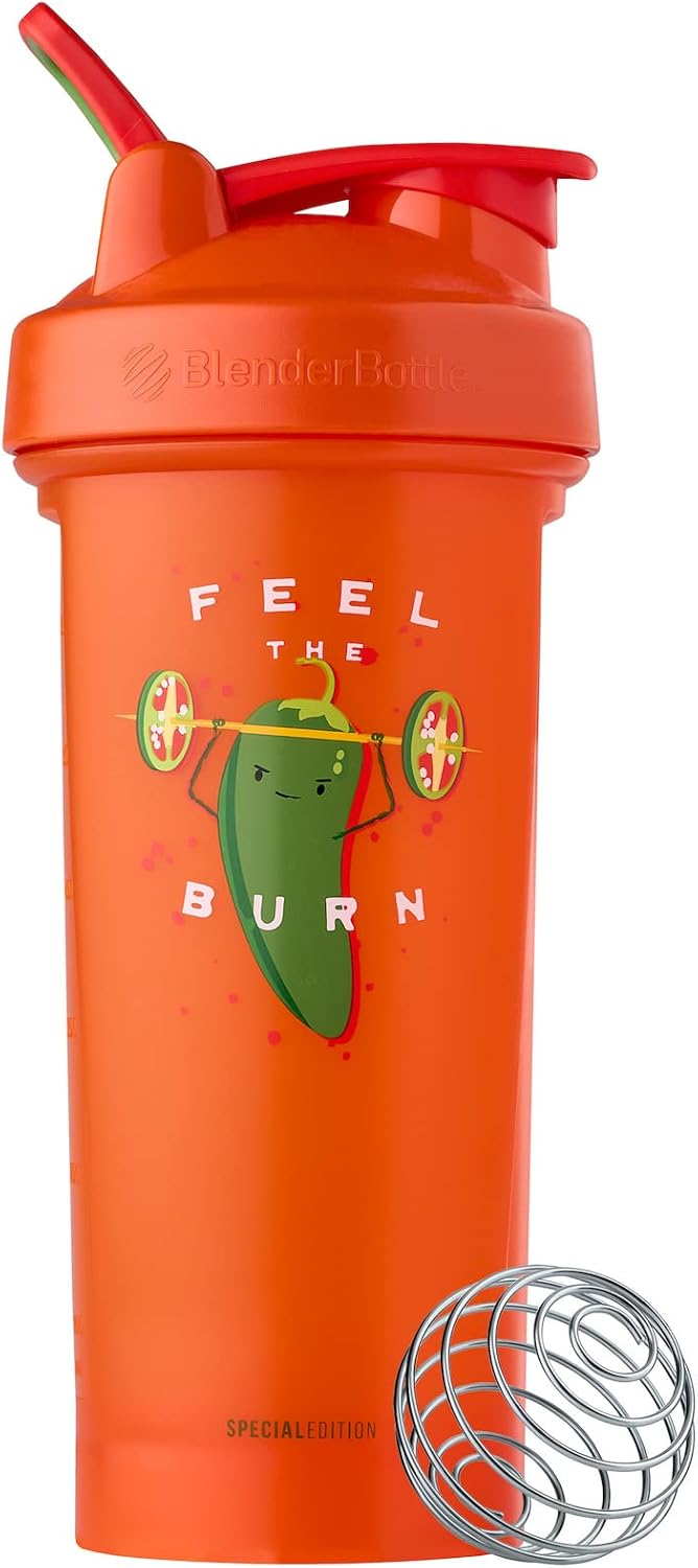 BlenderBottle 28oz Shaker - Feel the Burn!