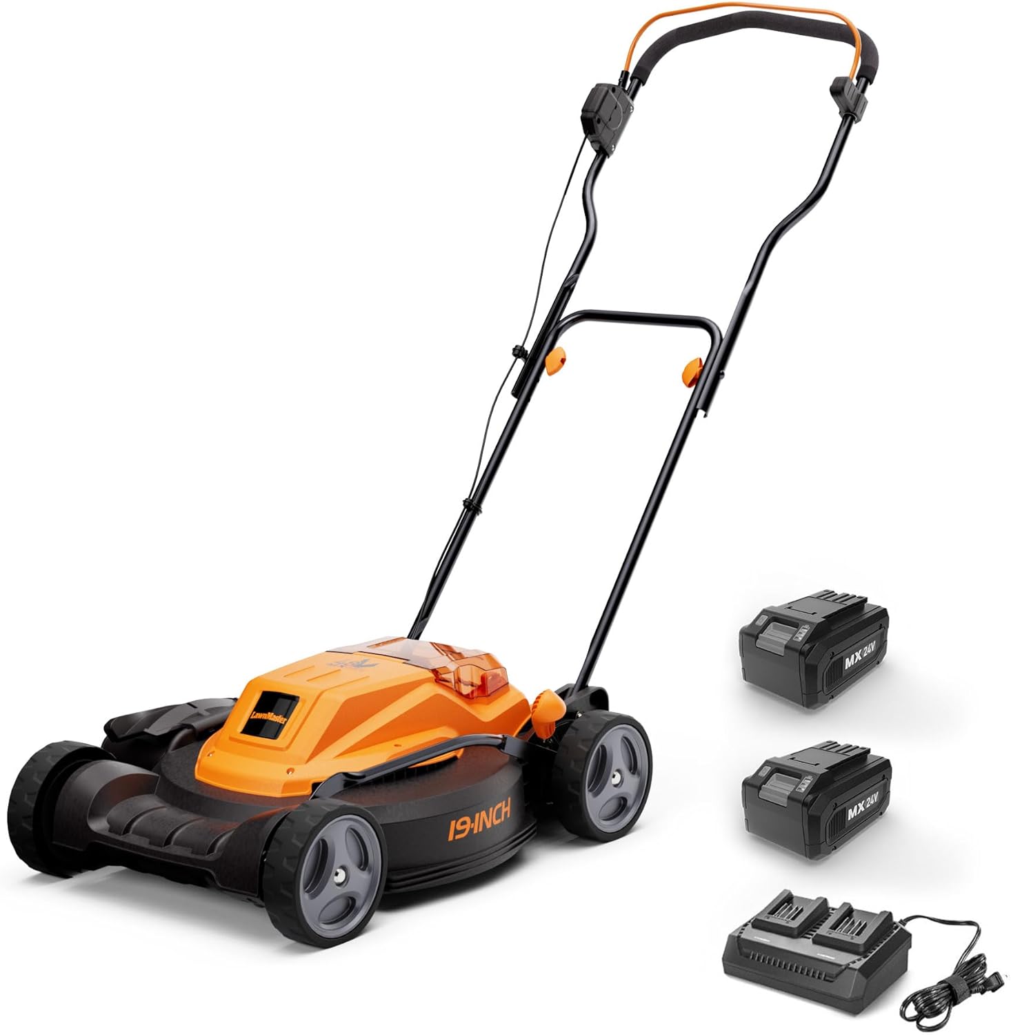 LawnMaster CLMF4819X 19-inch Brushless Cordless Lawn Mower