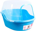 Petphabet Jumbo Hooded Cat Litter Box, Extra Large - Roomy, Contained