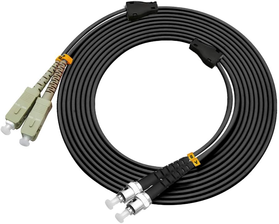 150M SC to ST Outdoor Armored Duplex Fiber Optic Cable Jumper