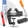 Golf Club Grip Vise Clamp Kit for Regripping Golf Clubs - Complete