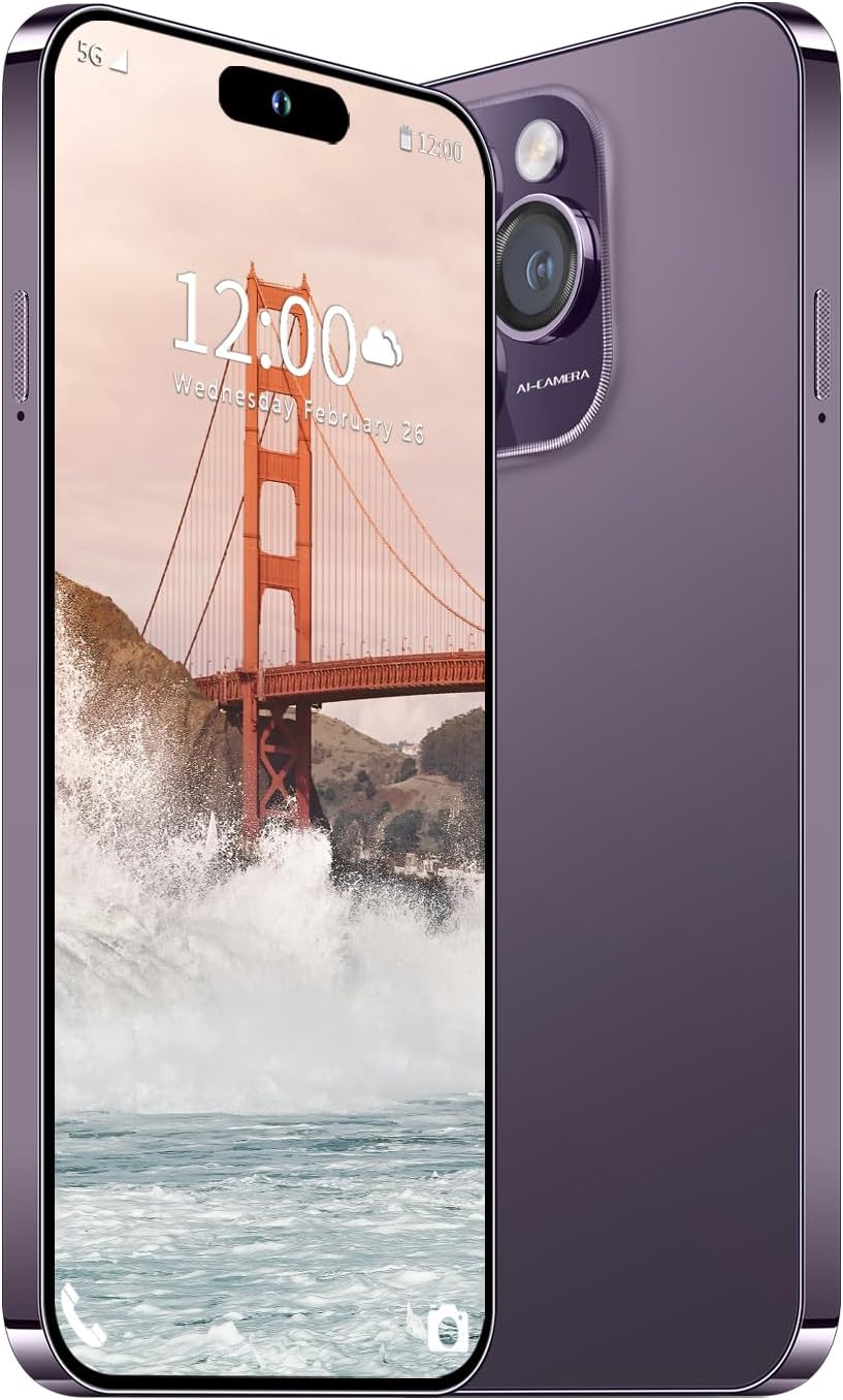 15 ProMa x Smartphone with 6800mAh Battery and 6.8 HD Screen