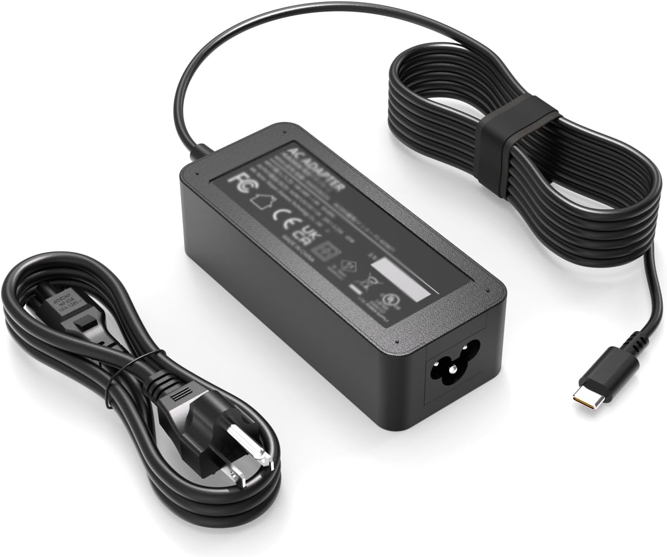 65W USB C Charger for LG Gram 14 15 16 17 Laptops - UL Listed