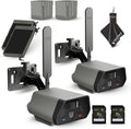 TACTACAM Defend Cellular Security Camera 2PK - No WiFi Needed