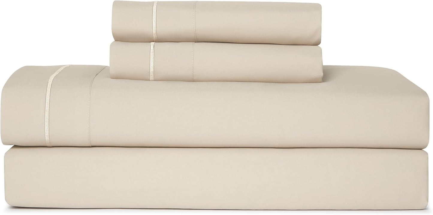 Cooling Queen Sheets Set for Hot Sleepers - Soft Microfiber
