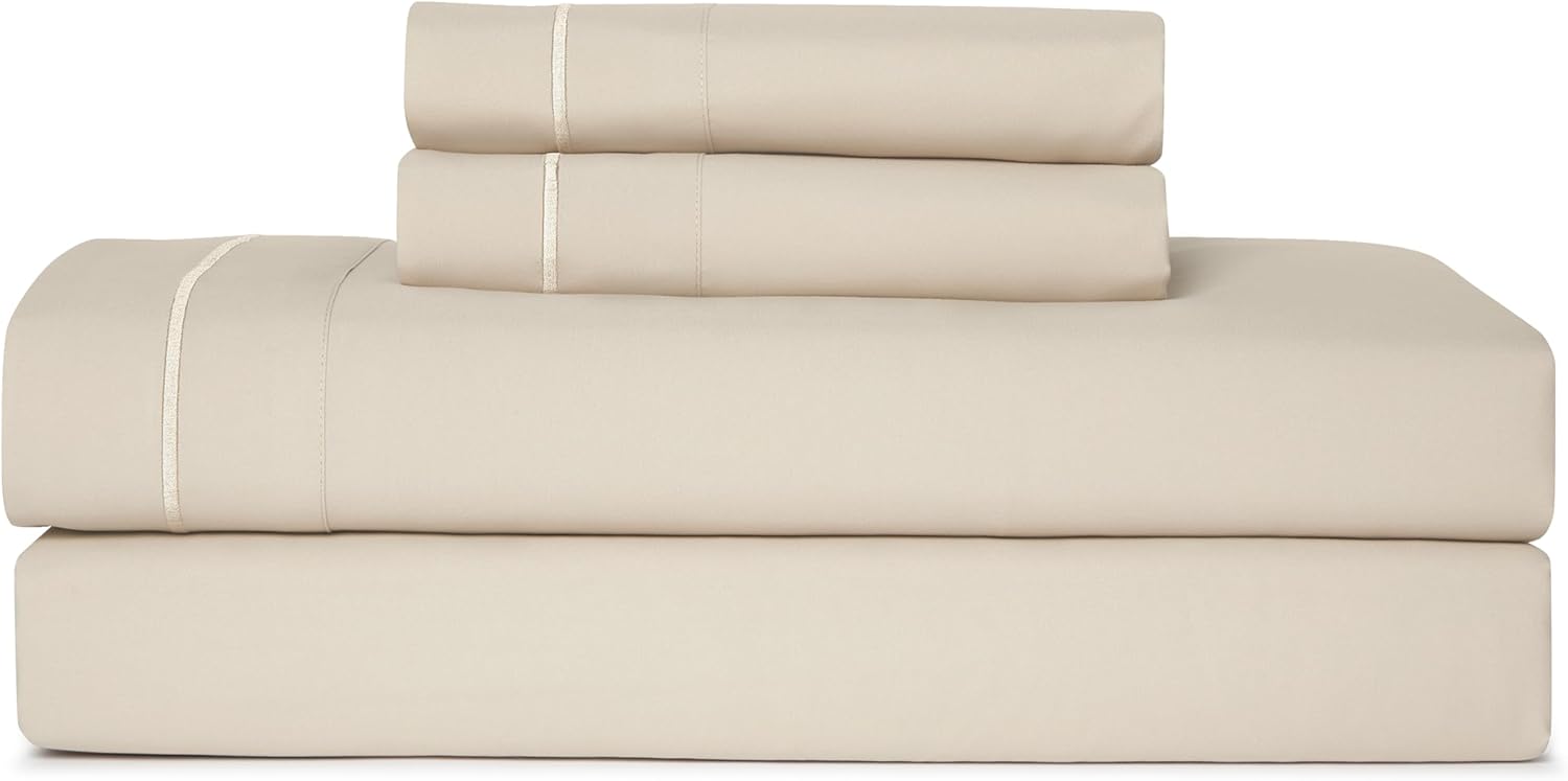 Cooling Queen Sheets Set for Hot Sleepers - Soft Microfiber