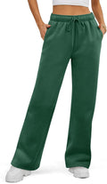 ATHMILE Womens Baggy Wide Leg Sweatpants - Fleece Lined Warmth Jewelry