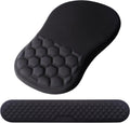 Mouse Pad Wrist Support 2-in-1 Ergonomic Wrist Rest - Memory Foam