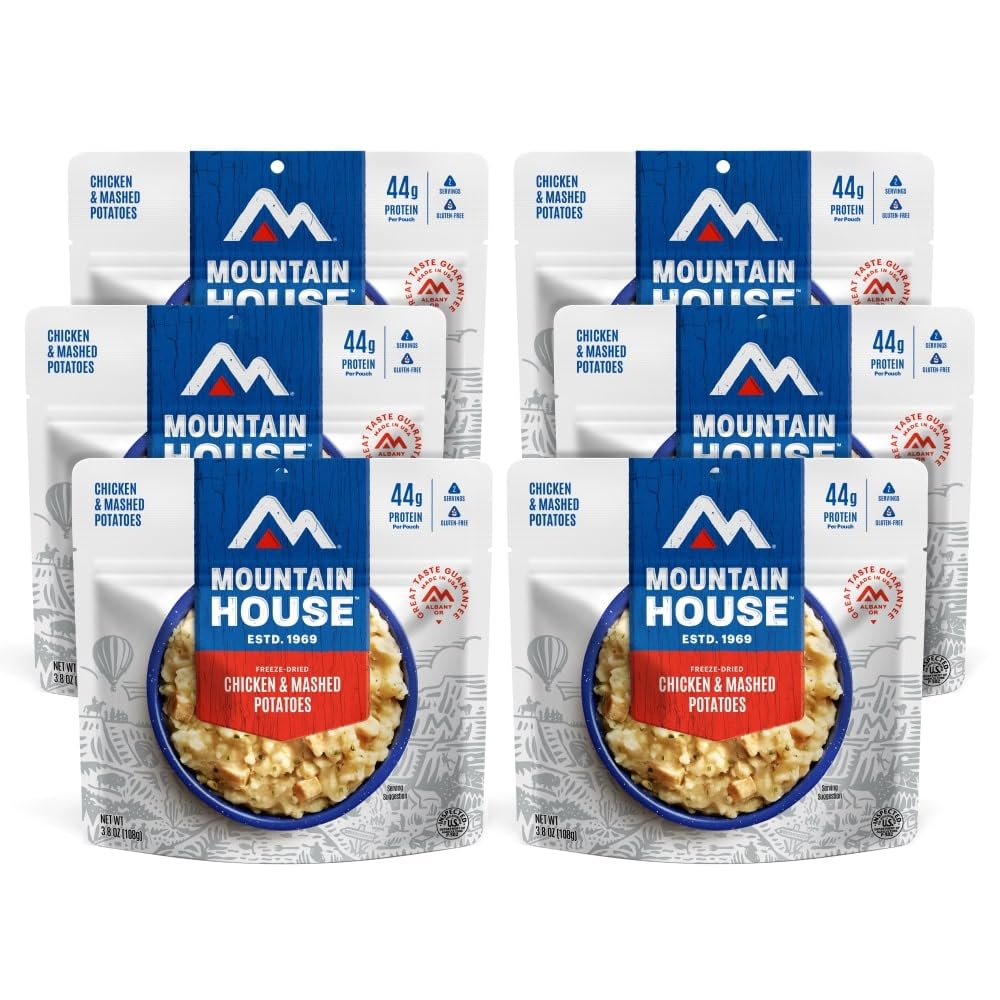 Mountain House Gluten-Free Chicken & Mashed Potatoes for Camping
