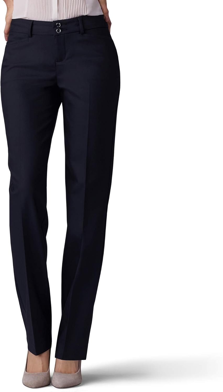 Lee Women's Secretly Shapes Regular Fit Straight Leg Pant Review