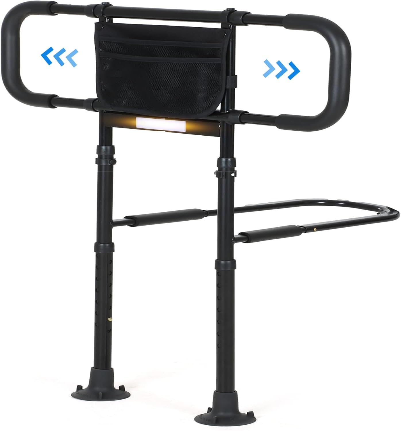 Bed Rails for Elderly Adults Safety with Motion Sensor Light