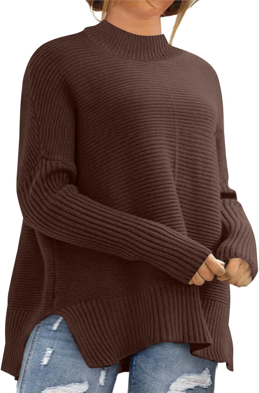 Eytino Womens Plus Size Sweaters for Cozy Autumn Style
