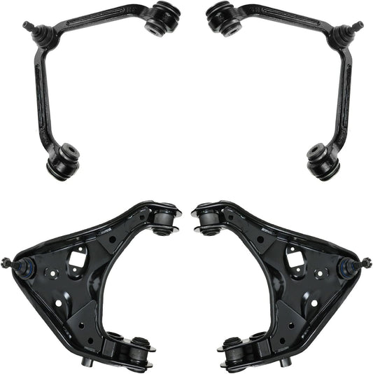 TRQ Front Control Arm with Ball Joint Set for Ford and Mazda