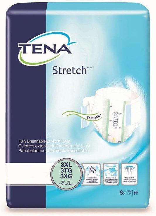 TENA Stretch Super Incontinence Briefs - XL Protection